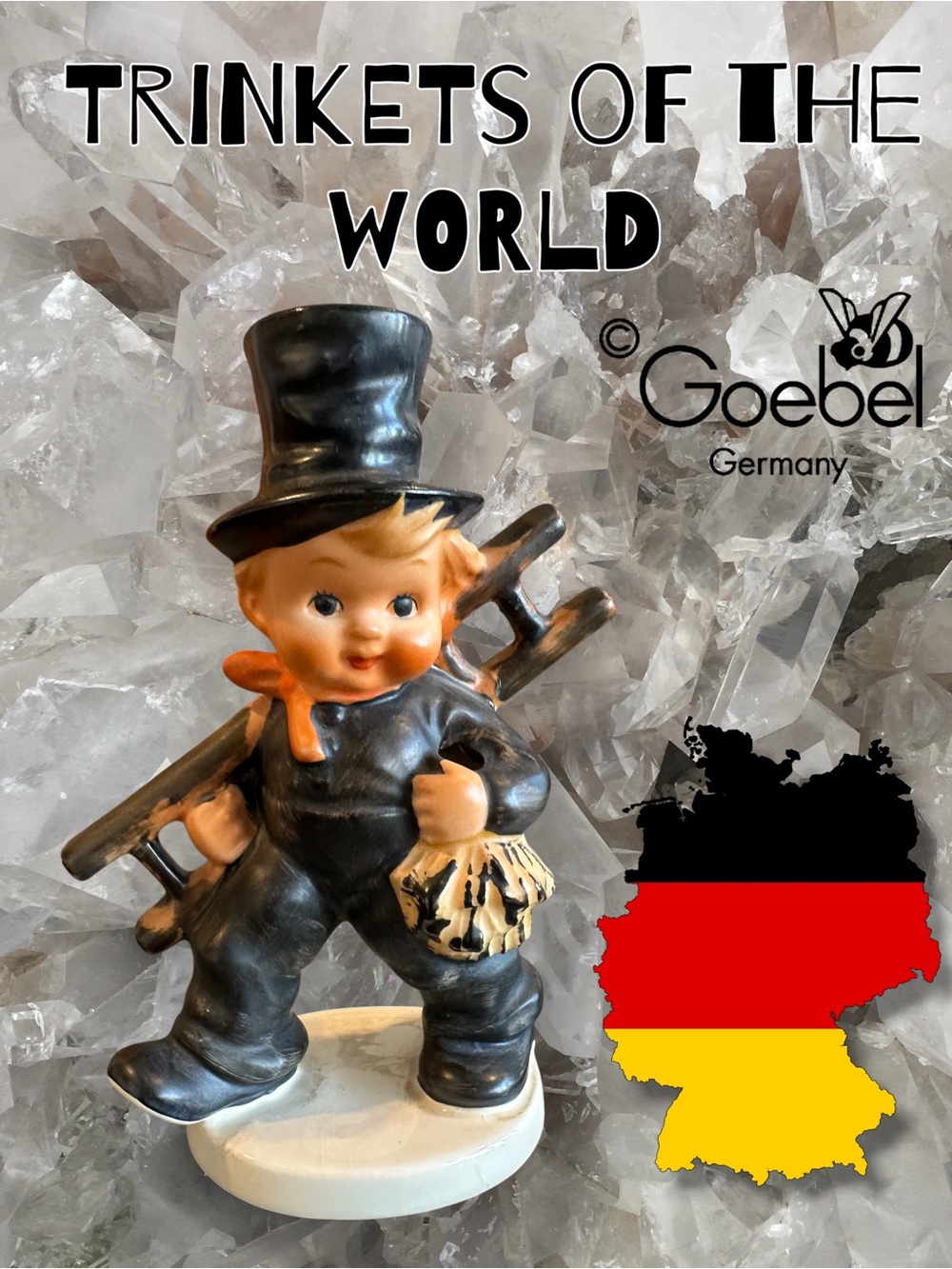 Goebel Ceramic Chimney Sweep Figurine